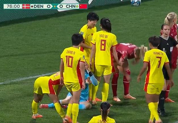 中国女足0-1遭丹麦绝杀