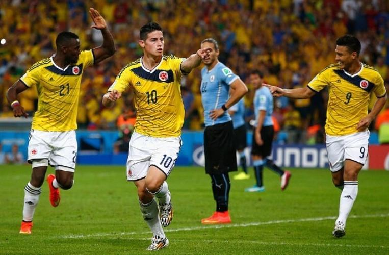 哥伦比亚vs乌拉圭集锦
