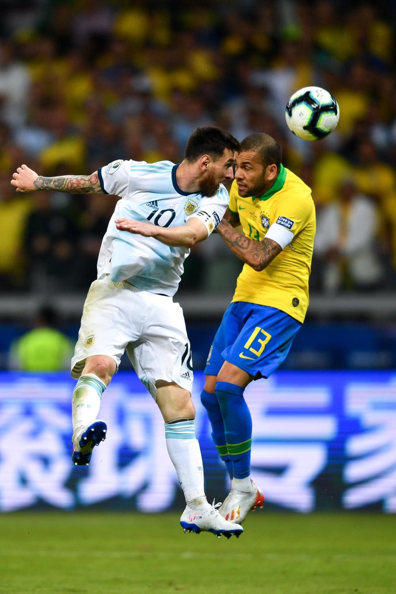 阿根廷对巴西美洲杯